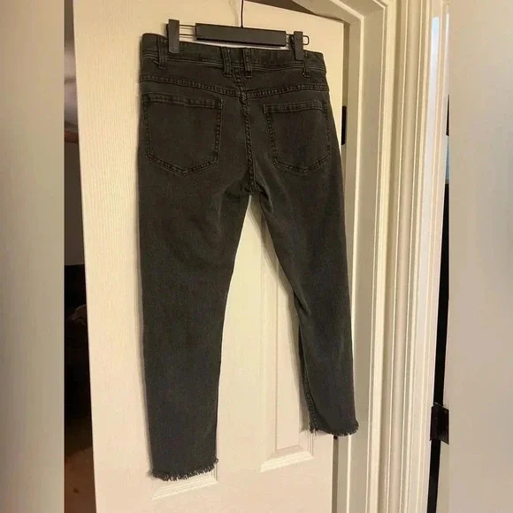 Free People Black Jeans Size 28 - Picture 5 of 9